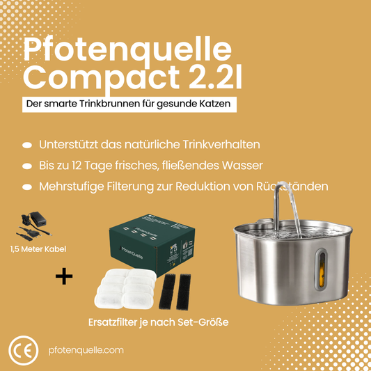 Die Pfotenquelle Compact 2,2L