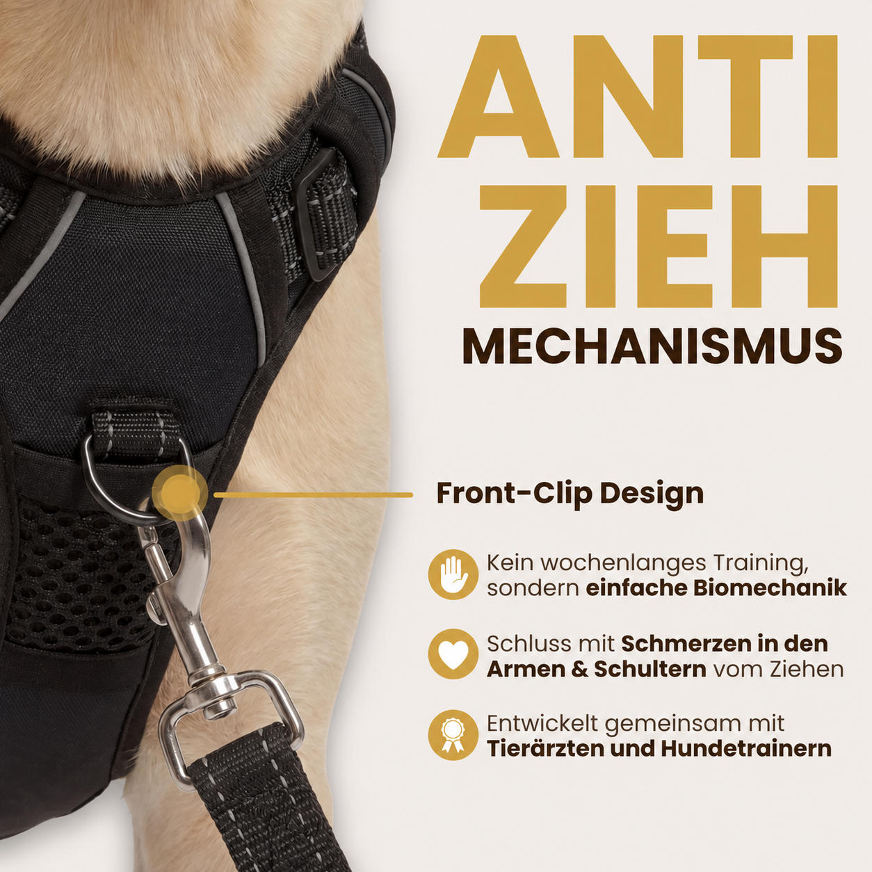 Pfotenquelle Anti-Zieh-Geschirr
